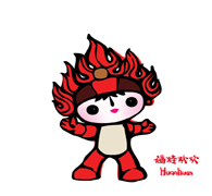 五娃与奥运吉祥物的丰富联想,奇瑞在五个小吉祥物的特征色上做足了
